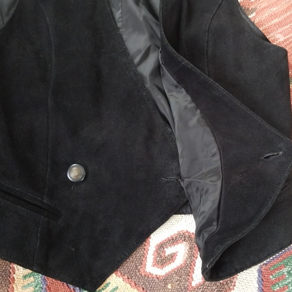 Vintage Forenza Suede Leather Vest - Picture 5 of 8